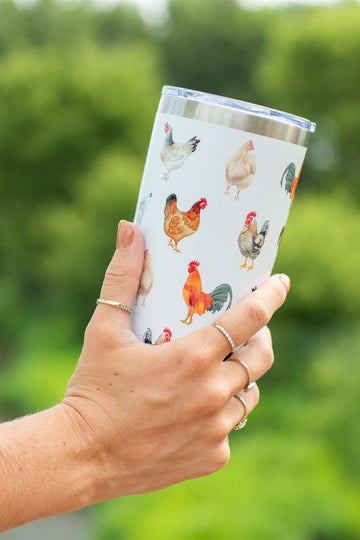 American Farm Company American Farm Company - Chicken 20oz The Standard Silo Insulated Spill Proof Tumbler